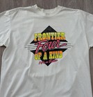 Las Vegas Vintage Frontier Casino T-shirt  Size  Xl Fast Shipping  Single Stitch