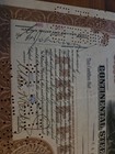 Continental Steel Corporation 1929 Stock Certificate 6 Shares