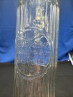 Antique  1 Qt Tiolene Motor Oil Slim Tall Embossed Clear Glass Bottle 18    A4a