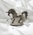 1981 Spoontiques Pewter Unicorn Figurine  Signed   Numbered  Vintage Collectible
