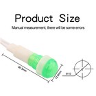 5pcs Signal Lamp Panel Mount Indicator Red Green Yellow 380v 220v 12v 24v 10mm