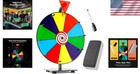 Color Tabletop Roulette Wheel - Spinning Prize Game