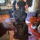 An Antique Carved Wooden Chinese Taoist Or Folk Religion Figure