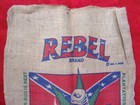 Vintage Rebel Marijuana Marihuana Burlap Sack