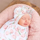 2 Pack Soft Cotton Baby Receiving Swaddle Blankets Wraps Sleep Multicolor S4