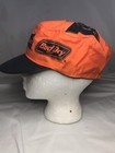 Vintage Halloween Budweiser Bud Thirsty Hat Orange Stretchable Adcap Line