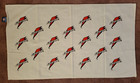 Vintage Gatorade Lightning Bolt Sideline Towel Double Sided White Cotton 24x42