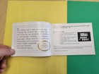 Super Mario Bros    Duck Hunt Instruction Manual Booklet Only Nintendo Nes
