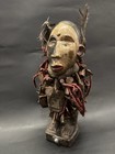 Authentic African Protection Nail Fetish Figure Bakongo-h13 -w5 Inches