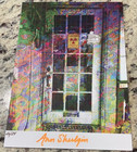 Blotter Art Original Sasha Shulgin Lab Door Sheet Signed By Ann Shulgin With Coa