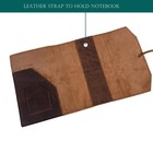 Refillable Leather Journal Writing Notebook - Refillable Notebook  Handmade L   