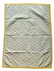 Vintage Baby Blanket Quilt Handmade 31  X 40  Primary Wall Decor That s Our Baby