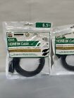 Lot Of 2       6 5 Feet  2 Meter Hdmi 2 1 Ultrahd 8k 60hz With Ethernet Cable