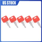 5pack Keys For John Deere Hitachi Excavator Case Dozer New Holland H800 At194969