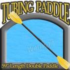Hardcore Water Sports 60  Kids Kayak Paddle   River Tubing Paddle   Double Oars