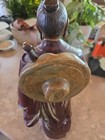 Old China Shiwan Color Statue 14 Inches Tall