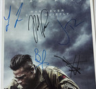 Fury Signed Movie Poster 11x17 With Coa - Authentic Memorabilia