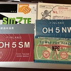 Lot  3 50 Pcs  - Late 1960 s To Early 1970 s Ham Radio Cards - Various Countries