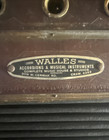 Antique Walles 39 Button Concertina  - Works But Need Parts - Please See Video