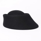 French Beret For Women Boinas Para Mujer Vintage Fascinators Wool Berets Black