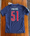 Psg Willian Pacho  51 2024 25 Replica Home Soccer Jersey Men s Size M Nwt
