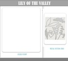 Lily Of The Valley Stamps And Metal Cutting Dies Diy Scrapbooking Embossing