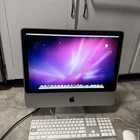 Imac 20  Apple Desktop Computer   250gb Hdd 1gb Ram Macos X 10 6 8 W  Keyboard