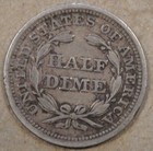 1854 Arrows Liberty Seated Half Dime Xf