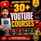 30  Youtube Growth   Monetization Courses  Digital Download