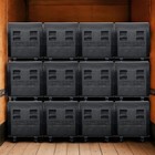 Ata Road Case W  Wheel Stackable L Flight Case For Dj Waterproof Cable Trunk Usa