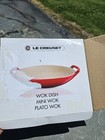 Le Creuset Mini Wok In Box Unused 8 In  28oz  Box Rough Wok New