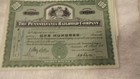 20 Pennsylvaniarailroad Stock Certificates  Lot   10