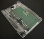Clear Plastic Watch   Card Large Snap Pouch Case