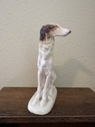 Borzoi Hertwig Germany 7  Dog Figurine Marked 1950s
