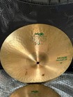 Paiste 505 Green Label 14  Medium Hi-hat Cymbal Pair Vintage Rare From Japan