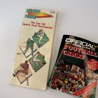 Vintage Sports Card Price Guide Book Lot Beckett Football Cards Tuff Stuff 1987