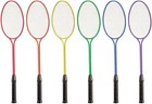 All Skill Levels 26  Badminton Racket Set - 6 Vibrant Colors   All-steel Design