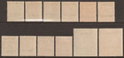 Edsroom-14257 Burma O1-o12 Lh   Nh 1937 Short Set To 2 Rupee Cv 198