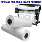 Alliance Wide Format Paper 42  X 300  Rolls 92 Bright  20lb  1 Roll With 2  Core