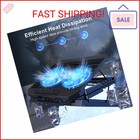 Liens Laptop Cooling Pad With Adjustable Height Two 5 1 Inches Fan 2 Usb Ports S