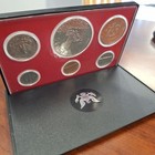 1977 S Proof Set Clad U s  Mint In Original Case 6 Coin Set W  Ike Dollar