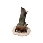 1984 Htf Aus-ben Cast Bronze Raccoon   Fox   s Tail 6    Figurine Charles Earnhardt