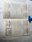 1953 Meridian Idaho Speedway Race Track Official Program  Vintage