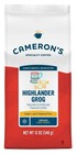 6-pack Cameron s Coffee Roasted Ground Bag Highlander Grog 12 Oz  Exp 10 2025