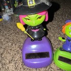 Halloween Solar Powered Dancing Bobble Head Toys Lot Of 5