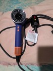 Dyson Supersonic Nural Hair Dryer Prussian Blue copper W attachments  New No Box