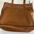 Madewell The Transport Tote Brown Leather English Saddle Shoulder Bag Zip Top