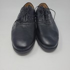 Men s Footjoy Icon Black Leather Golf Shoes  Size 12 W  Opti-flex