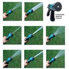 Heavy Duty 8-pattern Garden Hose Nozzle High Pressure Leak Proof Spray