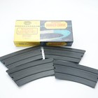 Aurora Tjet 9  1 8 Monza Banked Curves  4  W left   Right Brackets In Org Box